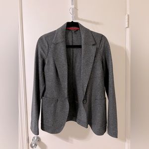 Banana Republic Wool Unstructured Blazer in Grey Size 4